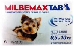 Milbemax Tab Vermifuge Chiots Et Petits Chiens De 0,5 à 10kg 2cps -Animal Fournitures Boutique 150313 185840 PEEL kw9qxe 4