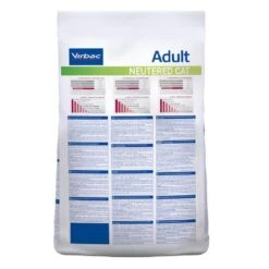 Virbac Veterinary HPM Adult Neutered Cat 7 Kg -Animal Fournitures Boutique 360061 bag hpm neutered cat adult 7kg back 1