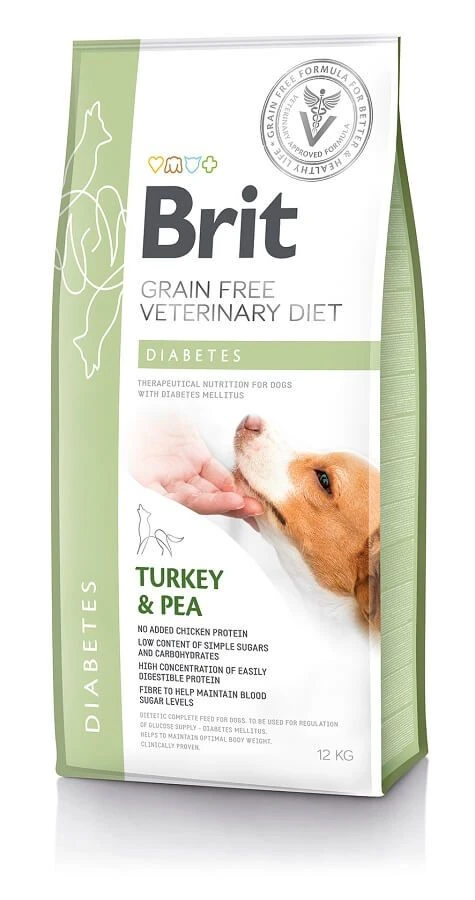 Brit Vet Diet Dog Diabetes Grain Free 12 Kg 1 Brit Vet Diet Dog Diabetes Grain Free 12 Kg