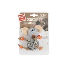 Bubimex Balle Eco-Line Souris En Rotin Pour Chat
