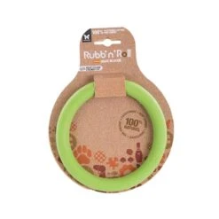 Rubb'n'Roll Color Jouet Chien Anneau Vert 145 Mm