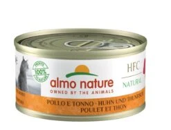 Almo Nature Chat Natural HFC Poulet Thon 24 X 70 G