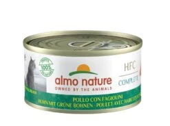 Almo Nature Chat HFC Complete Poulet Haricots Verts 24 X 70 G