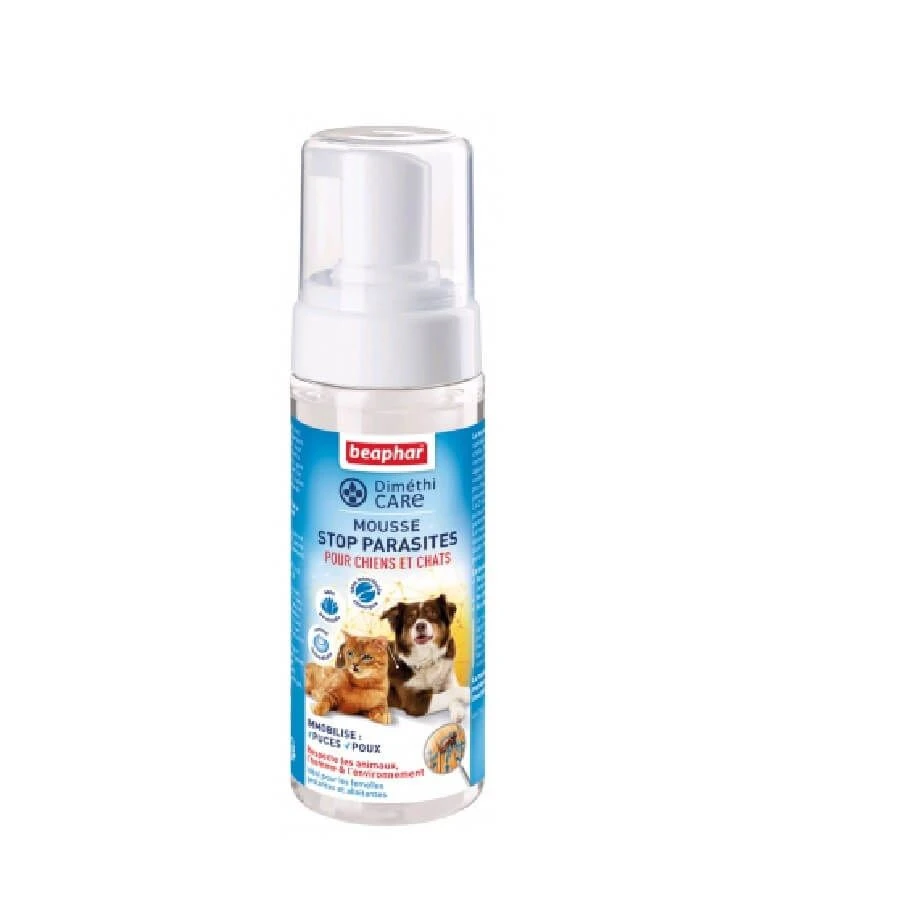 Beaphar Diméthicare Mousse Stop Parasites 150 Ml 1 Beaphar Diméthicare Mousse Stop Parasites 150 Ml