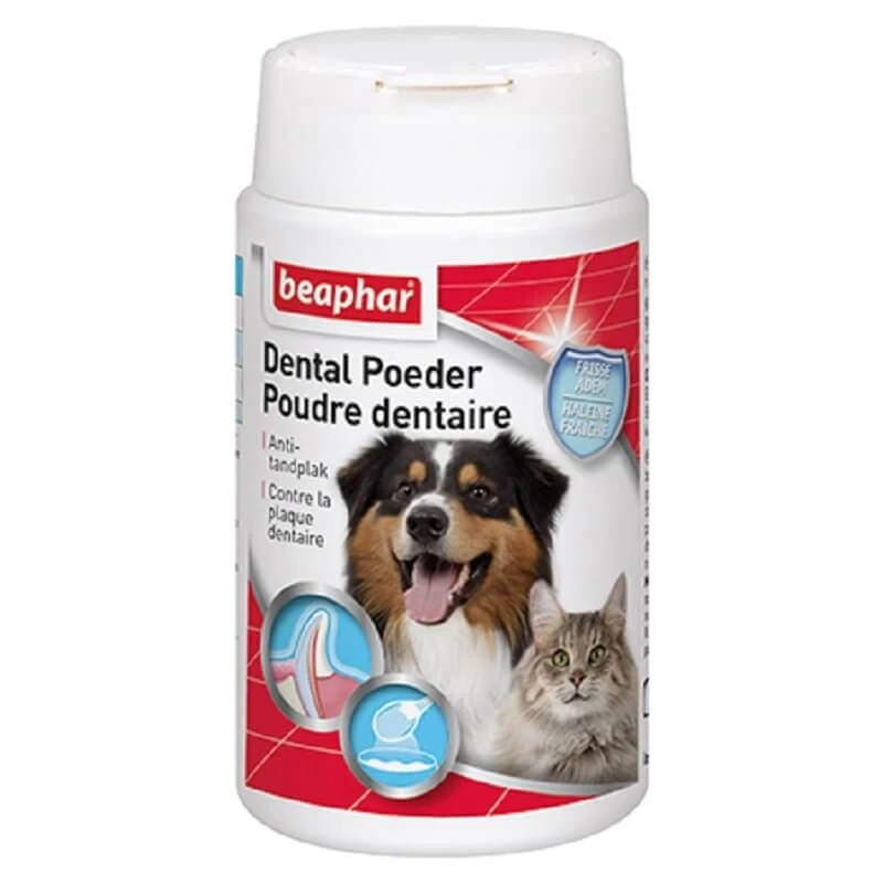 Beaphar Poudre Dentaire Chien Chat 75 G 1 Beaphar Poudre Dentaire Chien Chat 75 G
