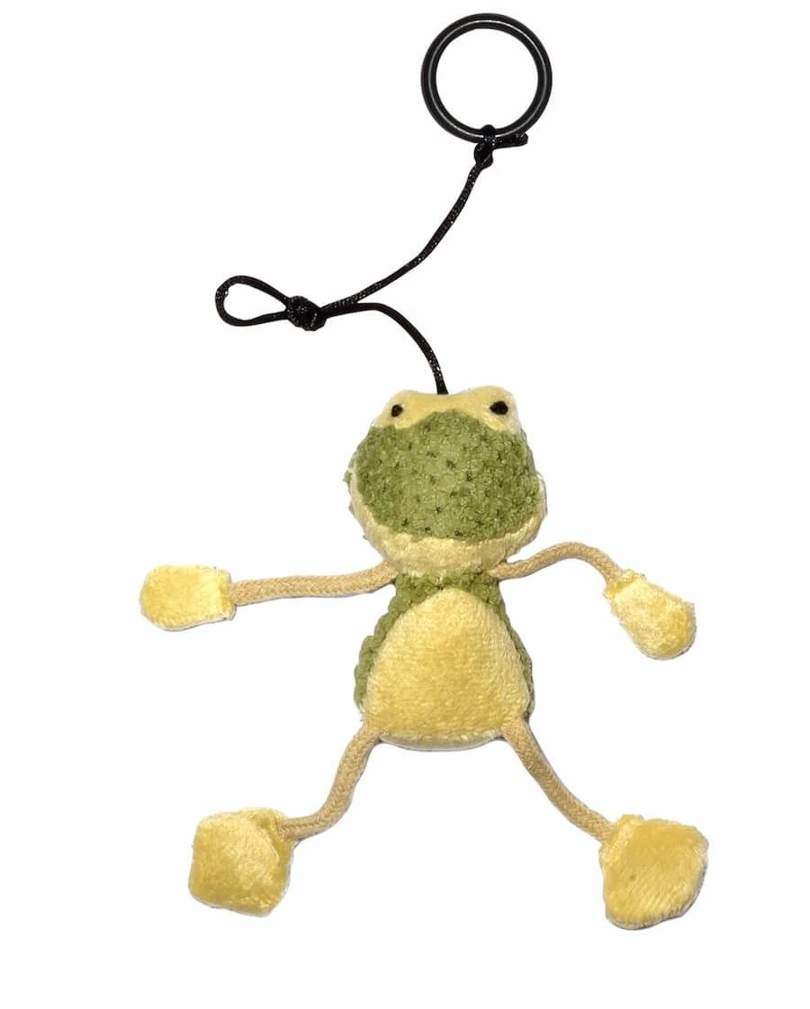 Bubimex Jouet Grenouille à Suspendre Avec Herbe à Chat