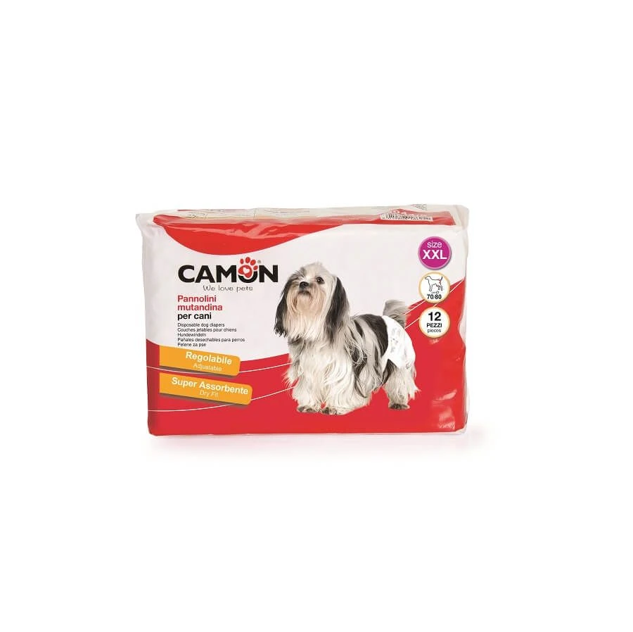 Camon Couche-culotte Chien XXL X12 1 Camon Couche-culotte Chien XXL X12