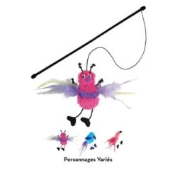 KONG Cat Feather Teaser Jouet Canne à Pêche Pour Chat -Animal Fournitures Boutique cat41e 4