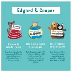 Edgard & Cooper Tendres Gourmandises Boeuf Chien 150 G -Animal Fournitures Boutique chien gourmandise adulte naturel canard poulet 150g 6 1 1