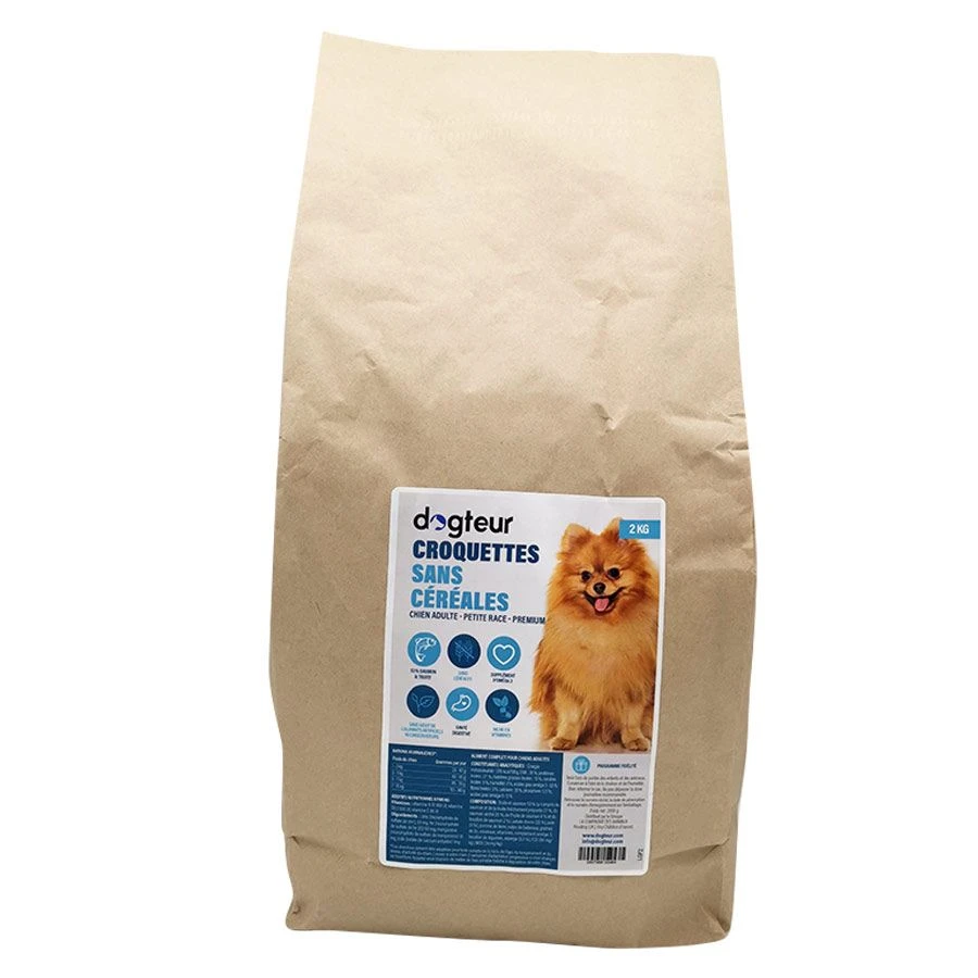 Dogteur Premium Sans Céréales Saumon Et Truite Chien Adulte Petite Race 2 Kg 1 Dogteur Premium Sans Céréales Saumon Et Truite Chien Adulte Petite Race 2 Kg