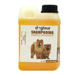 Meilleures ventes -Animal Fournitures Boutique dogteur shampoing pro pelage roux 1 l