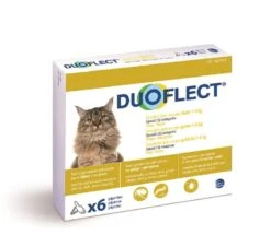 Duoflect CHATS 1-5 Kg Et Chiens 1-2 Kg 6 Pipettes - 12 Mois