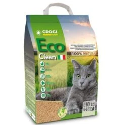 Croci Litière Végétale Eco Clean 10 L