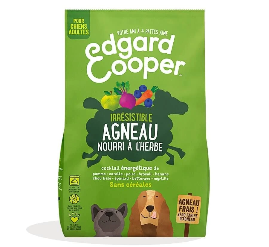 Edgard & Cooper Agneau Frais Sans Céréales Chien Adulte 7 Kg 1 Edgard & Cooper Agneau Frais Sans Céréales Chien Adulte 7 Kg