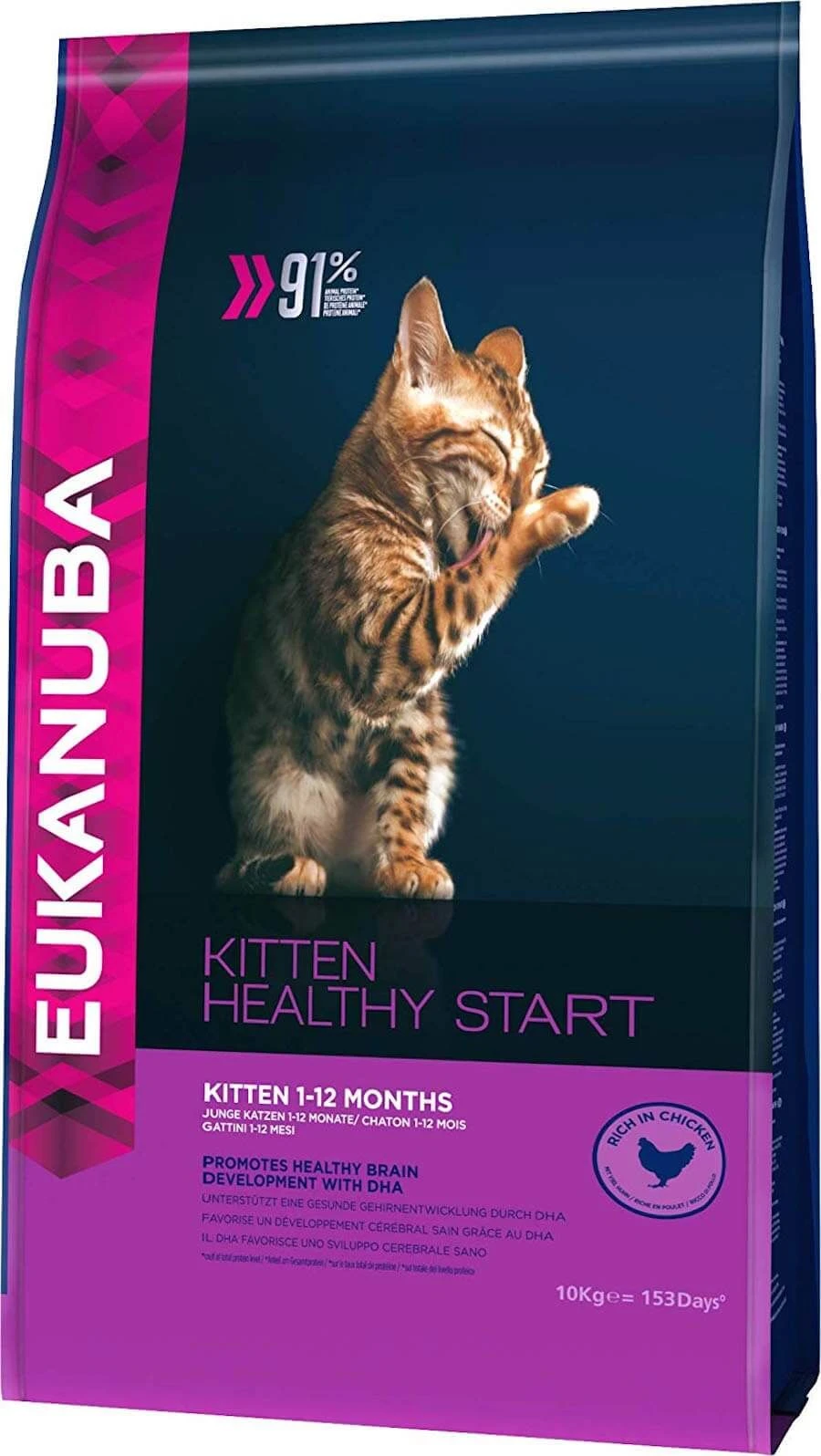Eukanuba Chaton Healthy Start Kitten 1-12 Mois 10 Kg – Image 2