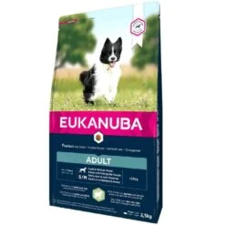 Eukanuba Chien Adulte Petite Et Moyenne Race Agneau Et Riz 2.5 Kg