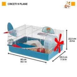 Ferplast Cage 9 Plane Hamster 46 Cm -Animal Fournitures Boutique ferplast cage 9 plane hamster 46 cm 2