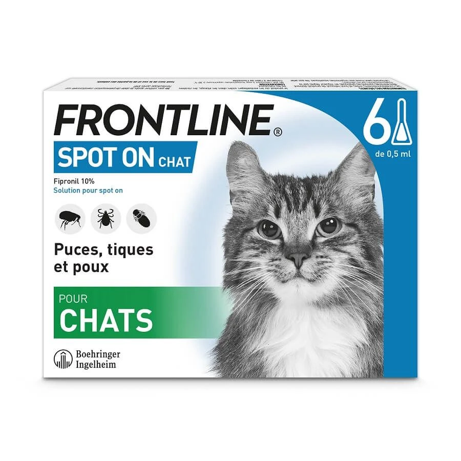 Frontline Chat Spot On 6 Pipettes 1 Frontline Chat Spot On 6 Pipettes