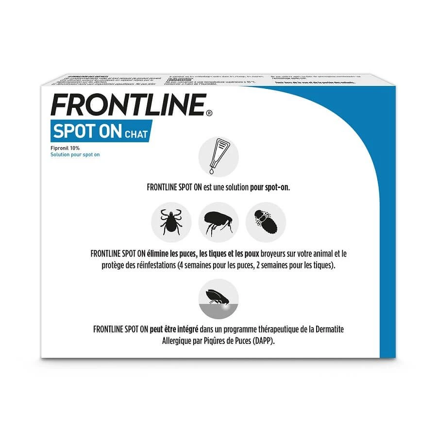 Frontline Chat Spot On 6 Pipettes 2 Frontline Chat Spot On 6 Pipettes – Image 2