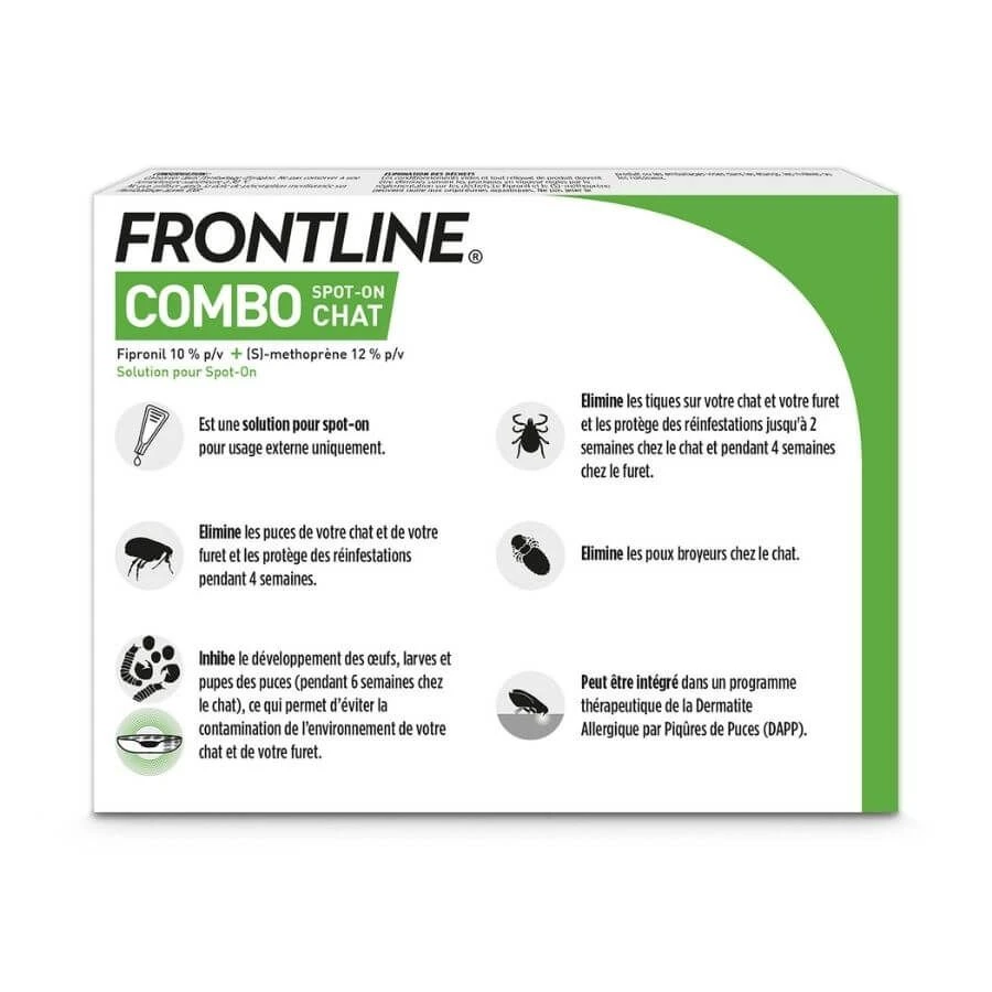 Frontline Combo Chat 6 Pipettes 2 Frontline Combo Chat 6 Pipettes – Image 2