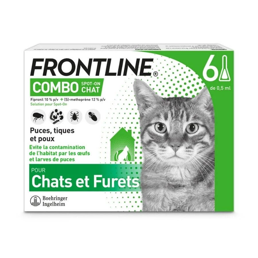 Frontline Combo Chat 6 Pipettes 1 Frontline Combo Chat 6 Pipettes