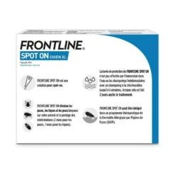 Frontline Spot On Chien De 40-60 Kg 6 Pipettes -Animal Fournitures Boutique frontline spot on chien de 40 60 kg 6 pipettes 2