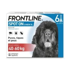 Frontline Spot On Chien De 40-60 Kg 6 Pipettes -Animal Fournitures Boutique frontline spot on chien de 40 60 kg 6 pipettes