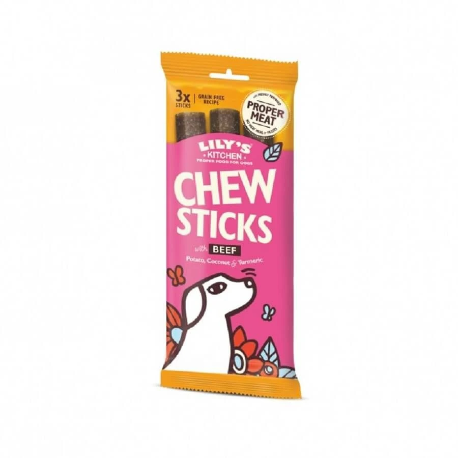 Lily's Kitchen Lily's Kitchen Chew Sticks à L'agneau Pour Chien 120 G 1 Lily's Kitchen Lily's Kitchen Chew Sticks à L'agneau Pour Chien 120 G
