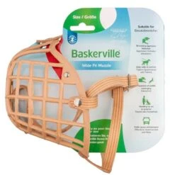 Muselière Baskerville Muzzle Beige T1