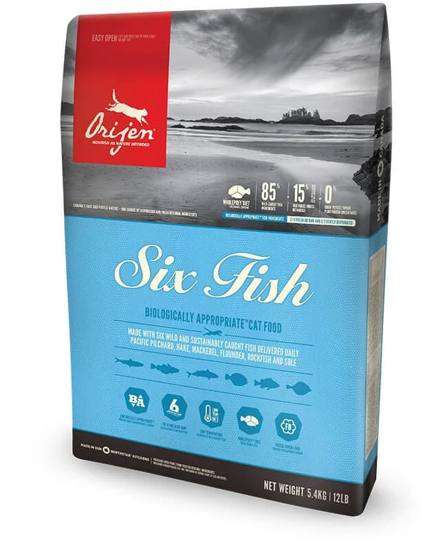 Orijen 6 Fish Chat 340 G 1 Orijen 6 Fish Chat 340 G