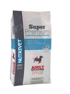 Nutrivet Super Premium Croquettes Chien Small Adult 26/15 1.5 Kg