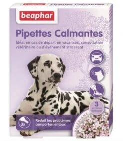 Beaphar Chien 3 Pipettes Calmantes