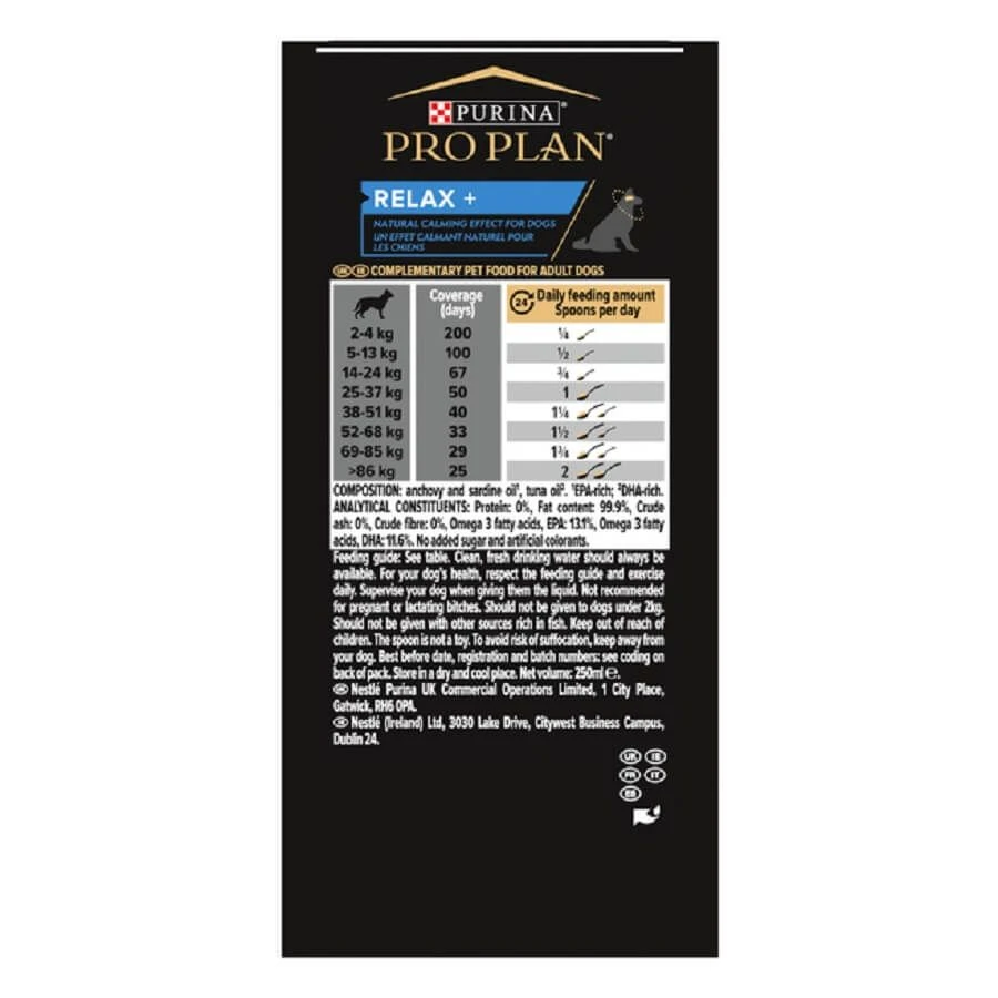 ProPlan Relax + Chien 250 Ml 4 ProPlan Relax + Chien 250 Ml – Image 4