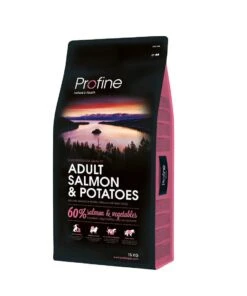Profine Croquettes Chien Adulte Au Saumon 15 Kg + 2 Kg Offerts