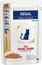 Royal Canin Vet Chat Renal Poulet Sachet 12 X 85 G