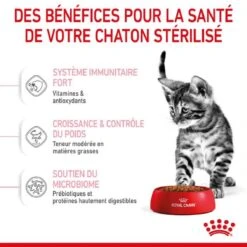 Royal Canin Feline Health Nutrition Kitten Sterilised 2 Kg -Animal Fournitures Boutique royal canin feline health nutrition kitten sterilised 3
