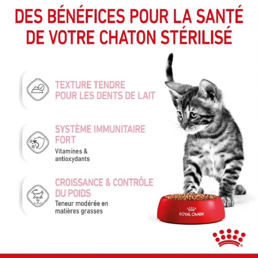 Royal Canin Kitten Sterilised Sachet 12 X 85 Grs – Image 7