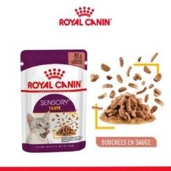 Royal Canin Sensory Taste En Sauce Pour Chat 12 X 85 G -Animal Fournitures Boutique royal canin sensory taste en sauce pour chat 12 x 85 g 1