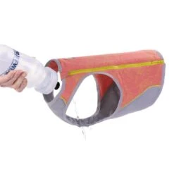 Ruffwear Swamp Cooler Gilet Zip Salmon Pink Chien XS - Destockage -Animal Fournitures Boutique ruffwear swamp cooler gilet zip salmon pink 2 4