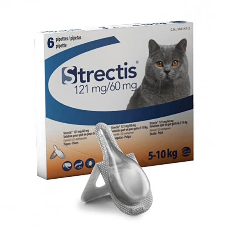 Strectis Chat 5-10kg 6 Pipettes 2 Strectis Chat 5-10kg 6 Pipettes – Image 2