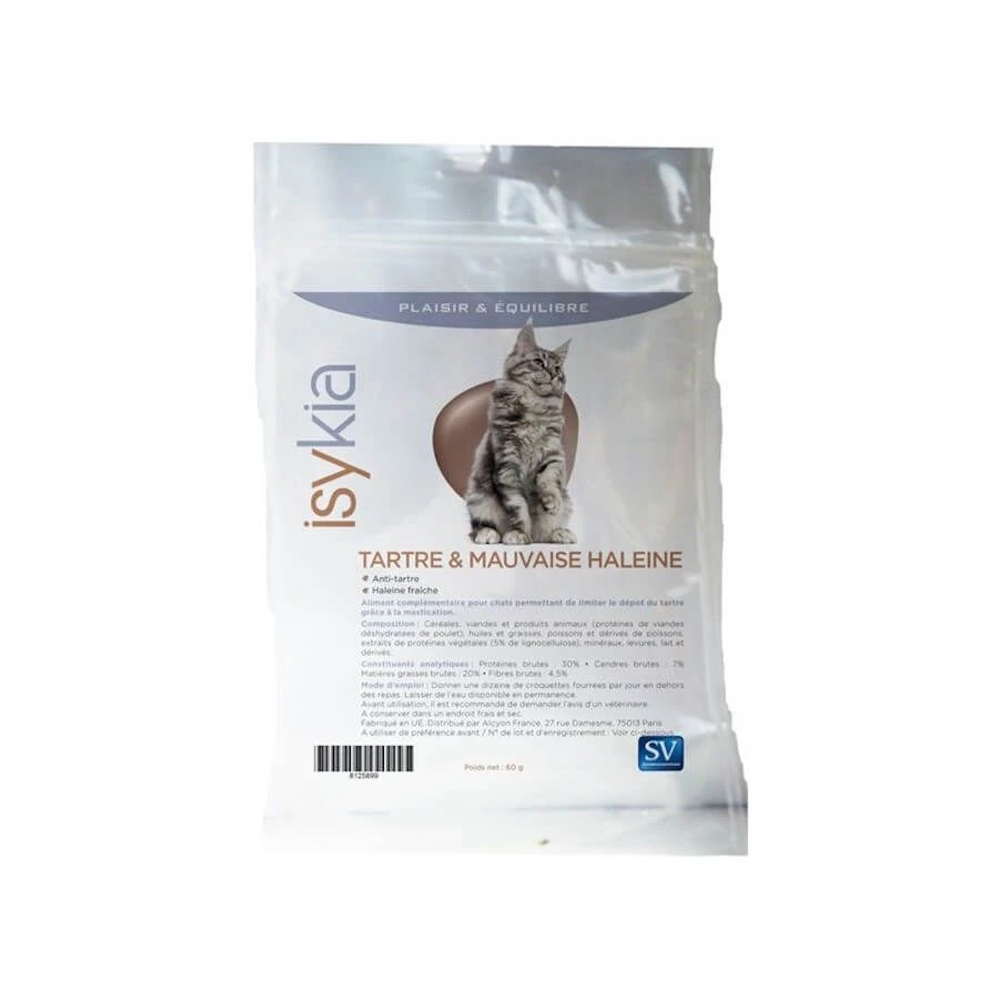 Isykia Plaisir Tartre Chat 60 G