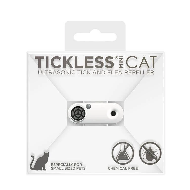 Tickless Mini Cat Blanc Rechargeable 1 Tickless Mini Cat Blanc Rechargeable