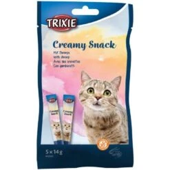Trixie Creamy Snack Aux Crevettes 5 X 14 G