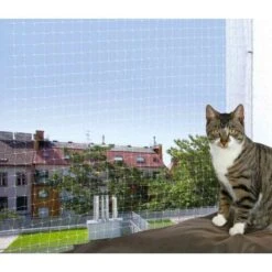 Trixie Filet De Protection Transparent Fenêtre Chat 6 X 3 M