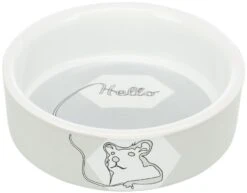 Trixie Gamelle En Céramique Pour Hamster 90 Ml -Animal Fournitures Boutique trixie gamelle en c ramique grise pour hamster 90 ml