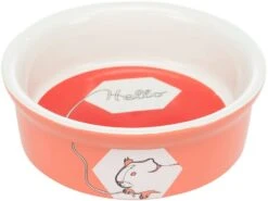 Trixie Gamelle En Céramique Pour Cochon D'Inde 240 Ml -Animal Fournitures Boutique trixie gamelle en c ramique rouge pour cochons d inde 240 ml