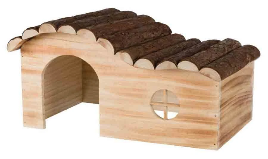Trixie Natural Living Maison Hanna En Bois Flammé Chinchillas Et Cochons D'inde 1 Trixie Natural Living Maison Hanna En Bois Flammé Chinchillas Et Cochons D'inde