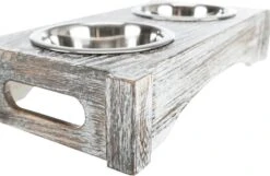 Trixie Set Gamelles Inoxydables Pour Chien Et Chat 0,45 L X2 -Animal Fournitures Boutique trixie set 2 cuelles inoxydables pour chien 0 2l x2 1