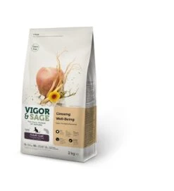 Vigor & Sage Chat Ginseng/Poulet 2 Kg
