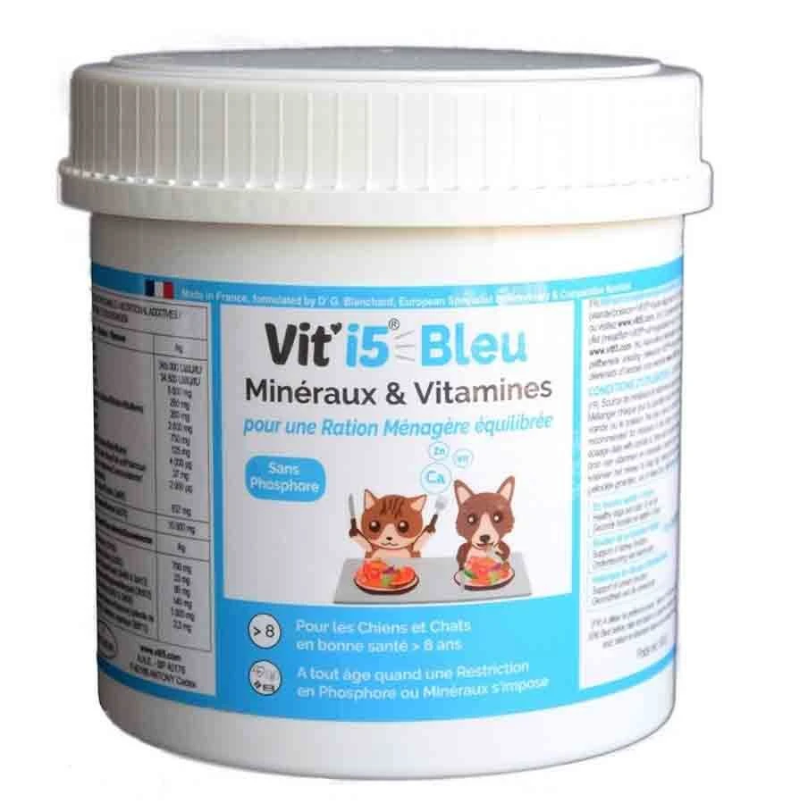Vit'I5 Bleu Poudre Chien Et Chat > 8 Ans 250 G – Image 2